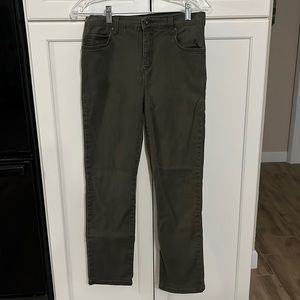 Gloria Vanderbilt Army Green Jeans Size 8p